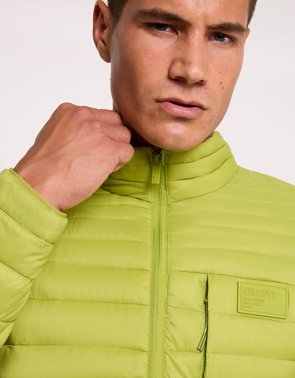 Apple Green Padded Jacket - Kea
