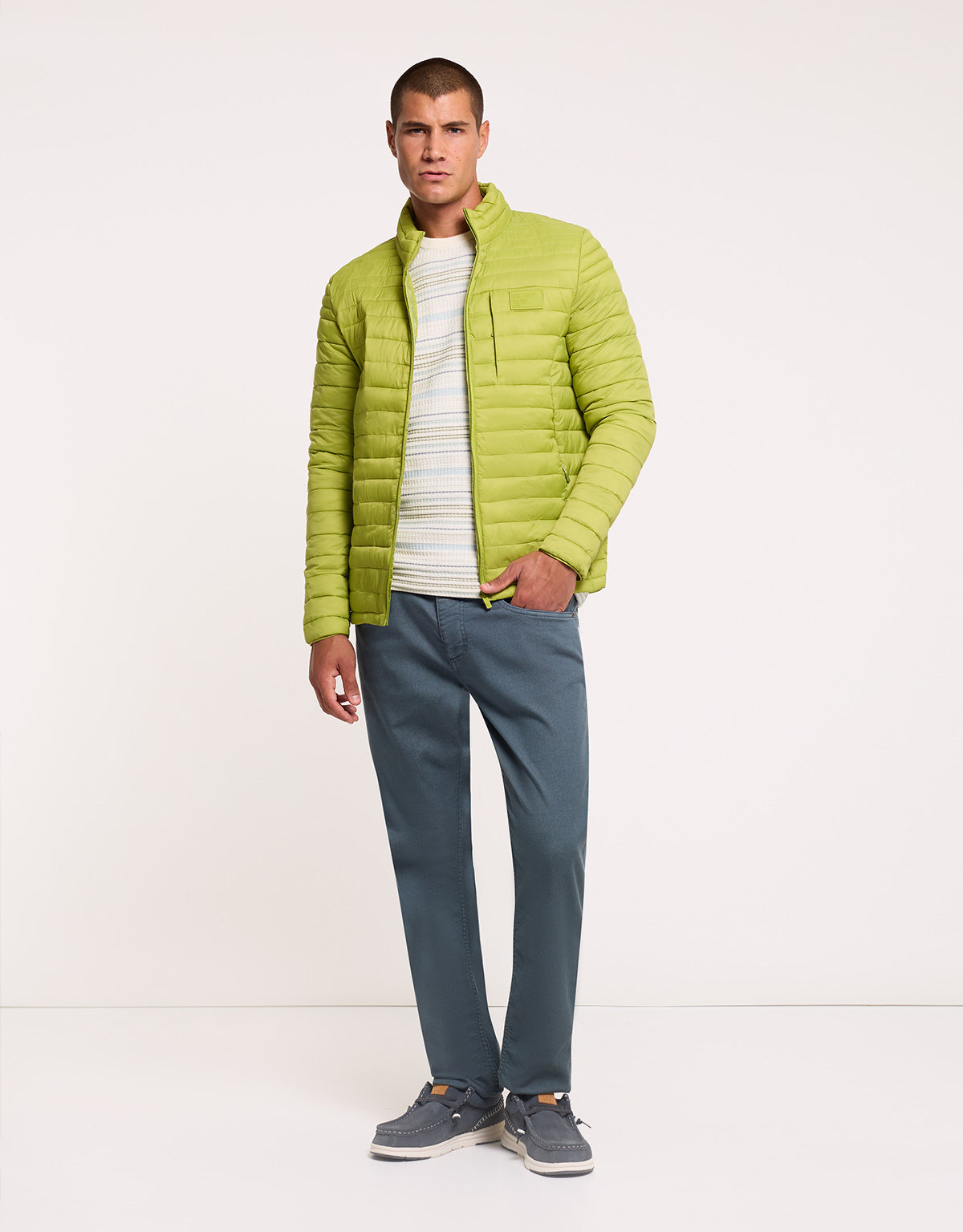 Apple Green Padded Jacket - Kea