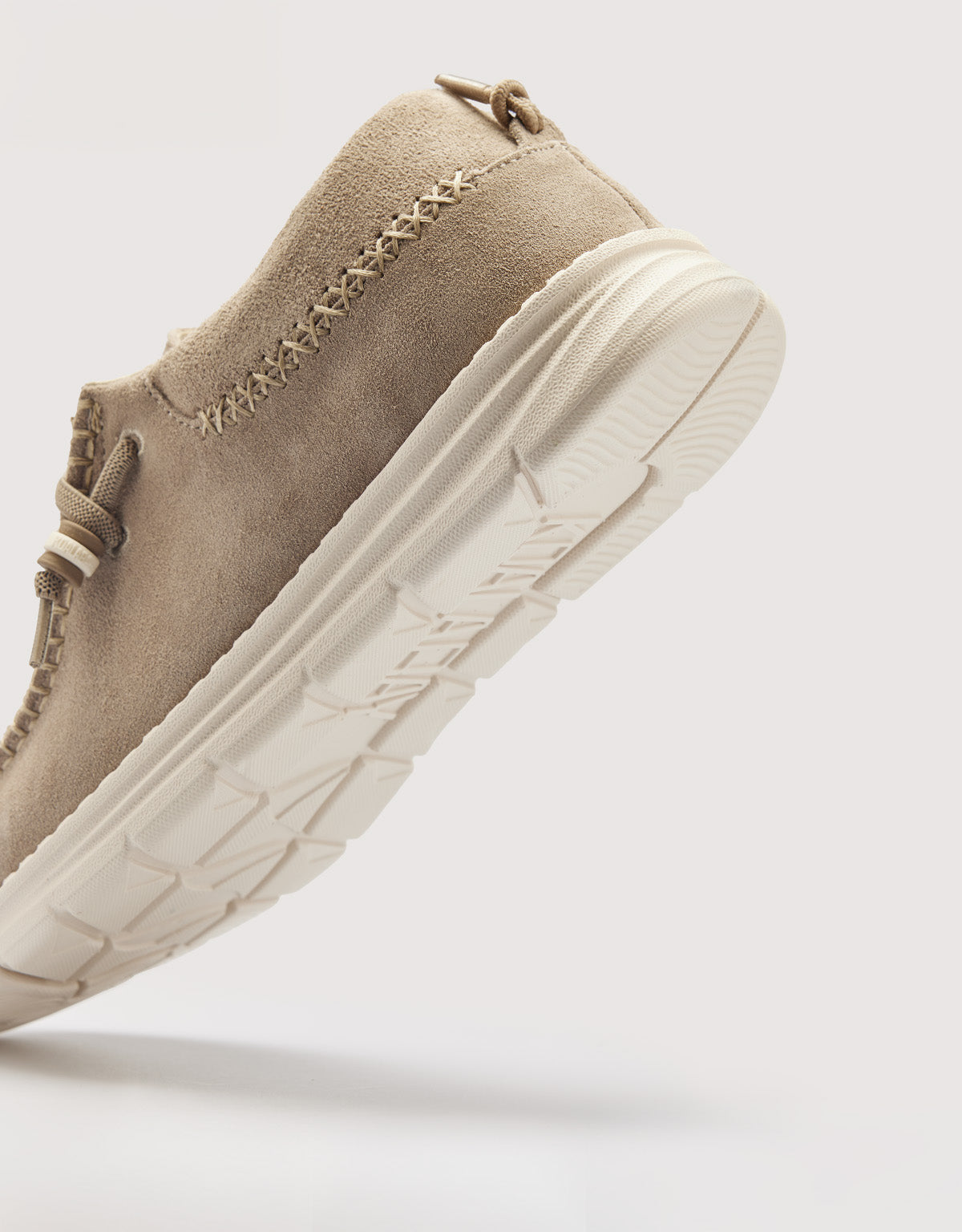 Taupe Suede Casual Loafers - Mullilah