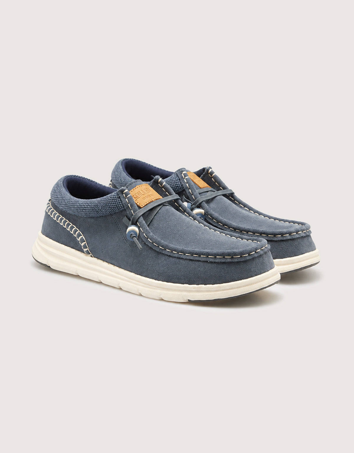 Blue Suede Casual Loafer - Yamboo