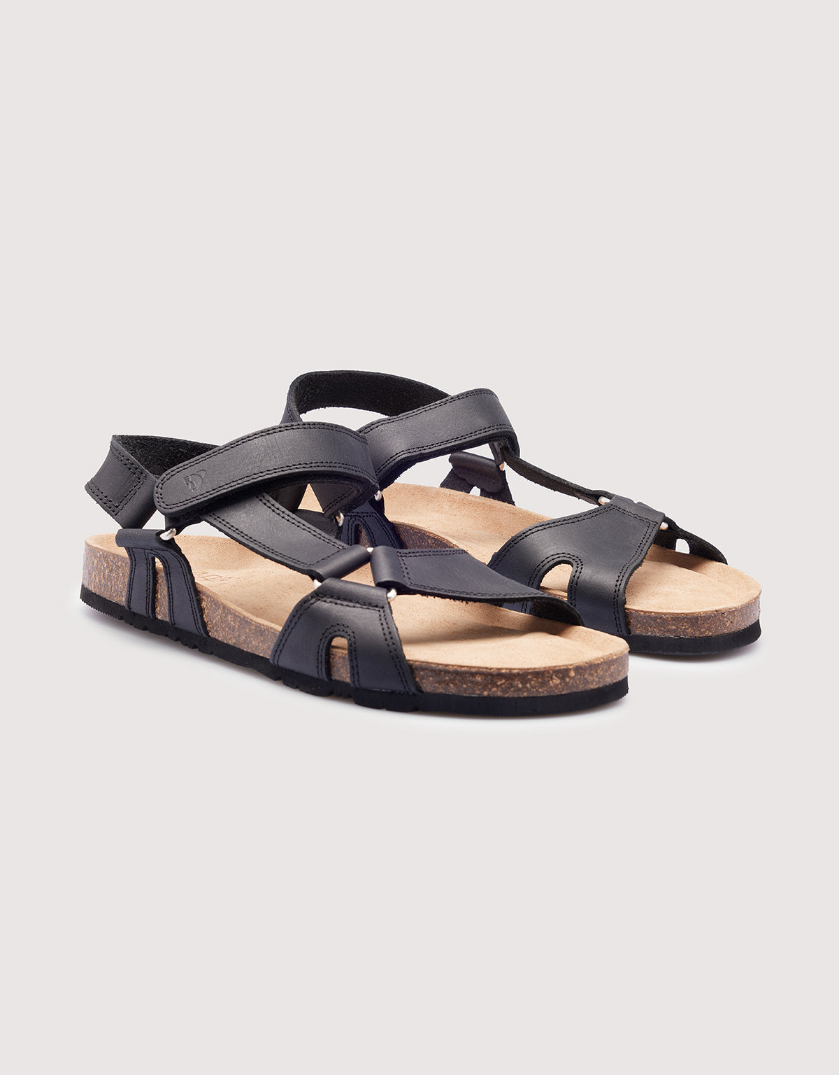 Black Bio Leather Sandal – Atacama
