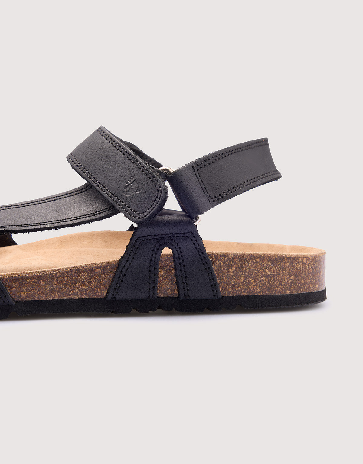 Black Bio Leather Sandal – Atacama