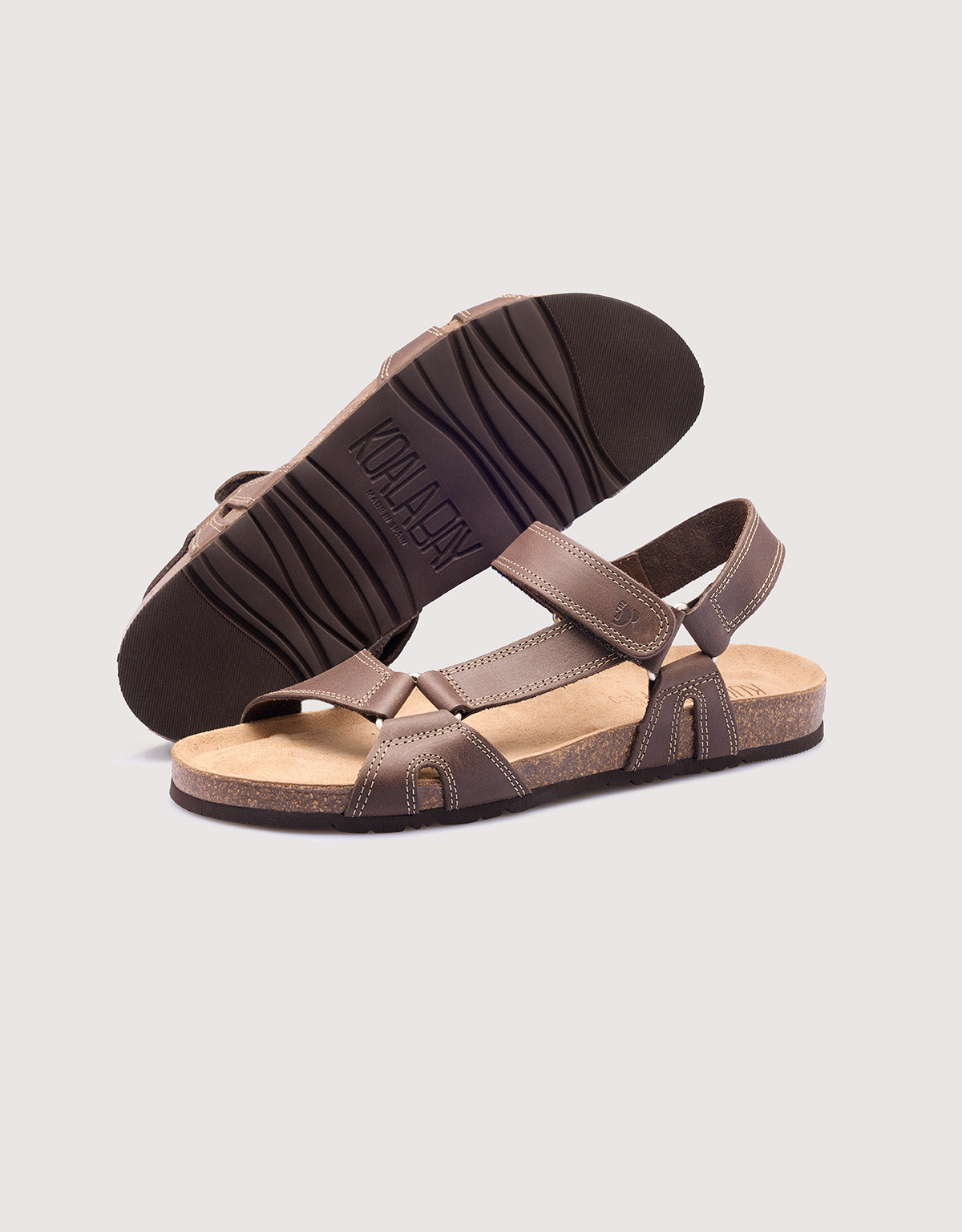 Brown Bio Leather Sandal – Atacama