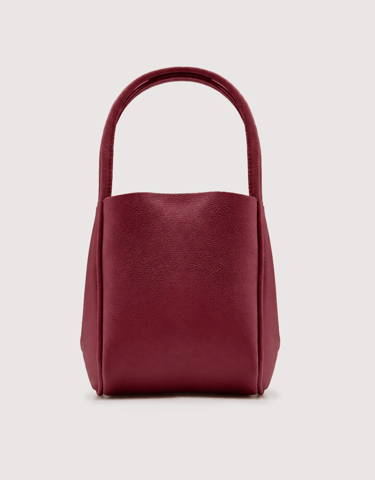 Burgundy Crossbody Bag with Handles - Bloom