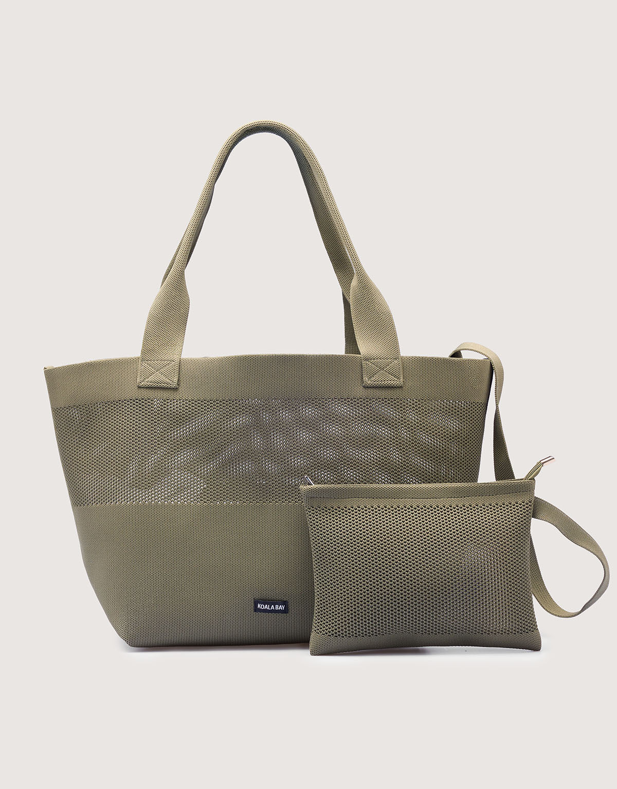 Bolso Shopper Kaki - Balessia Big 8