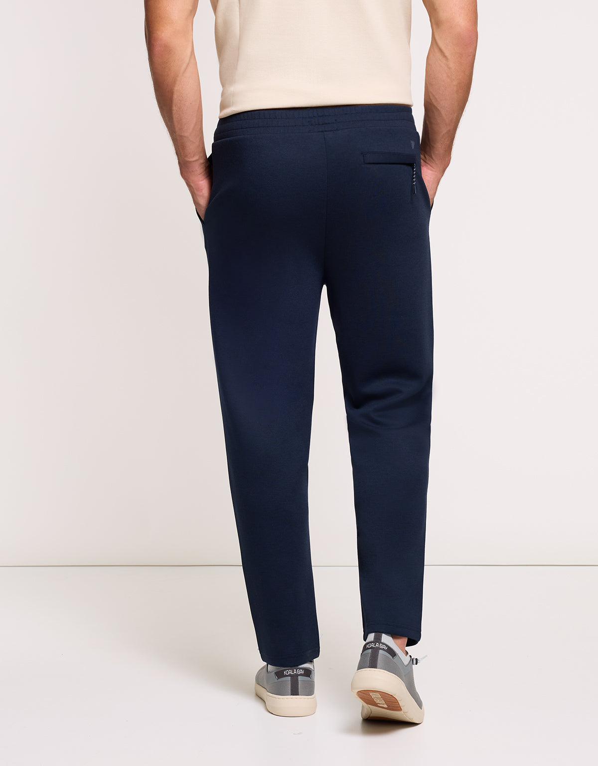 Long Navy Blue Trousers - April