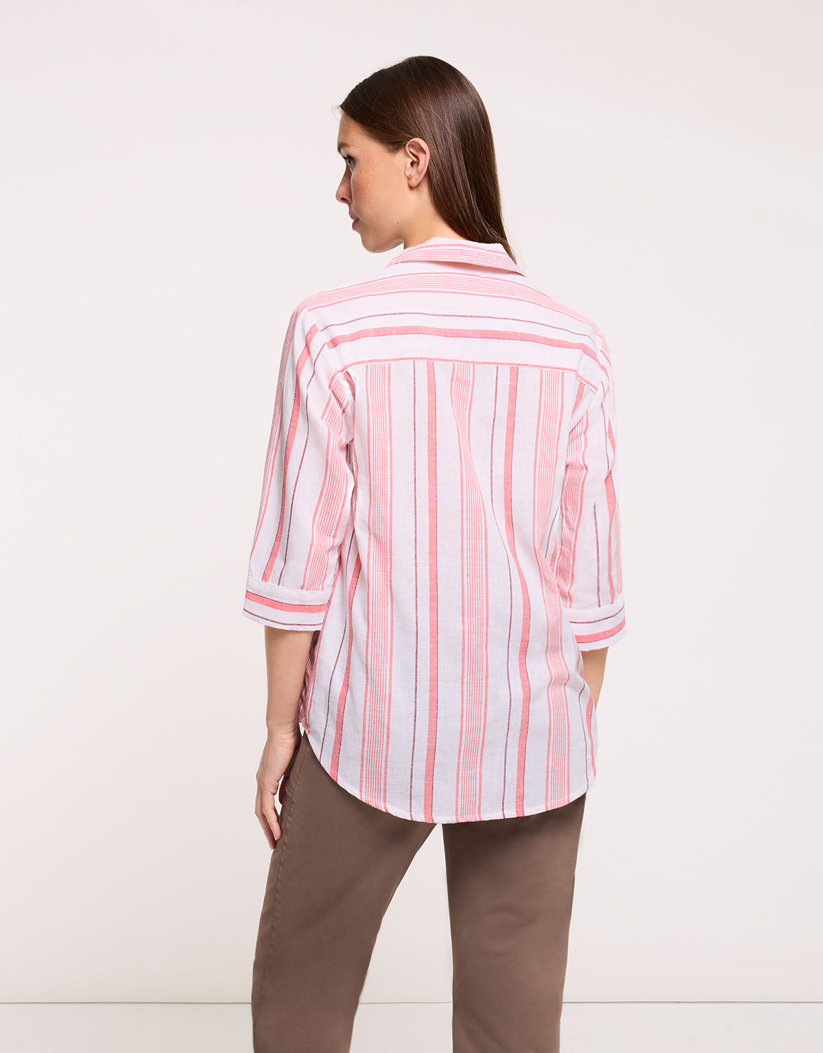 Rose Half-Sleeve Shirt - Sawira