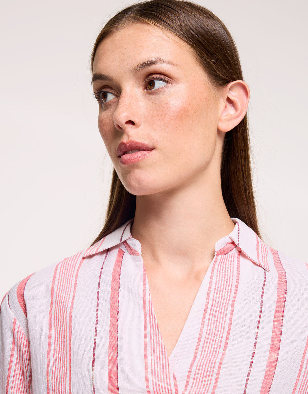 Rose Half-Sleeve Shirt - Sawira