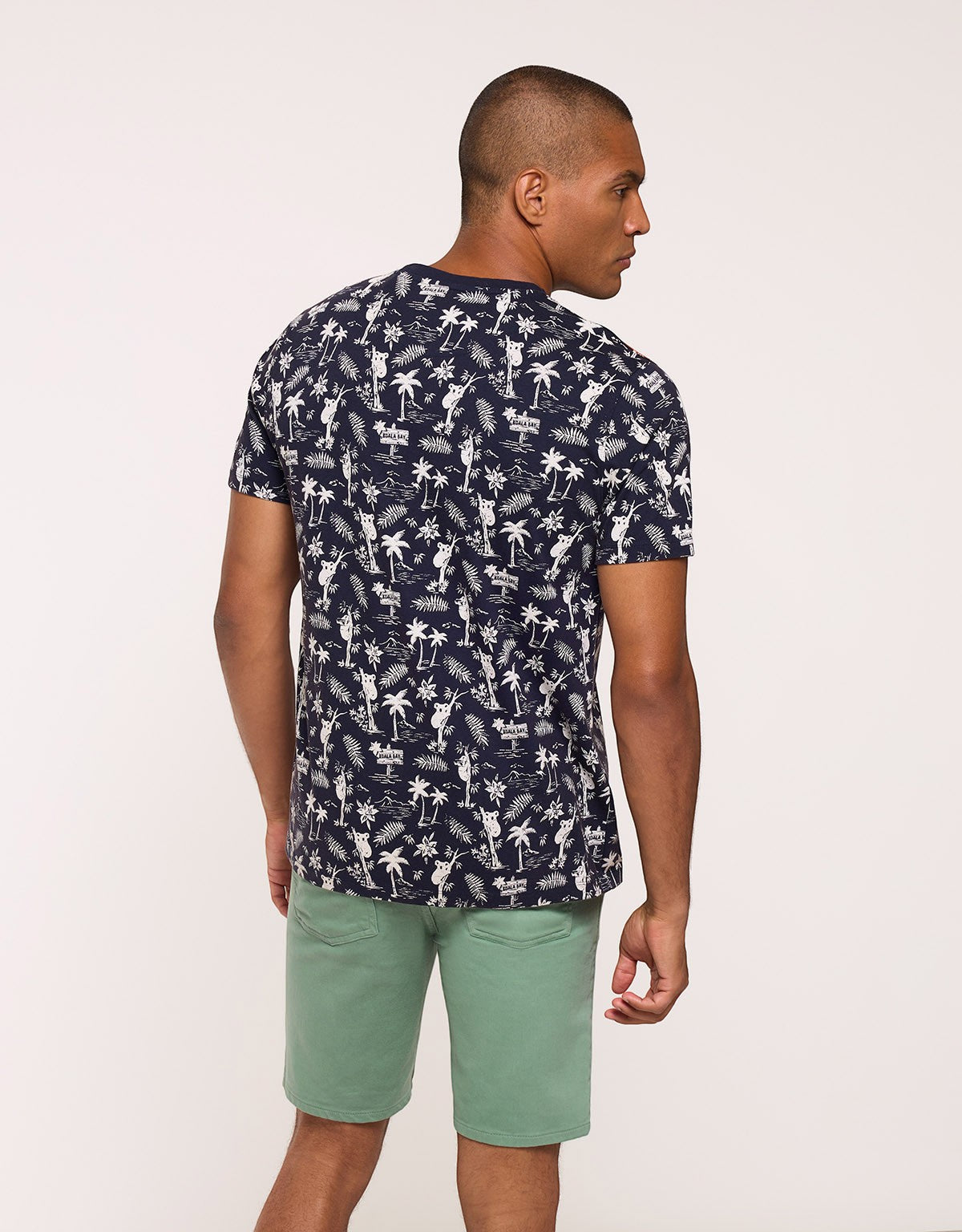 Navy Blue Short-Sleeve T-Shirt - Kahakai