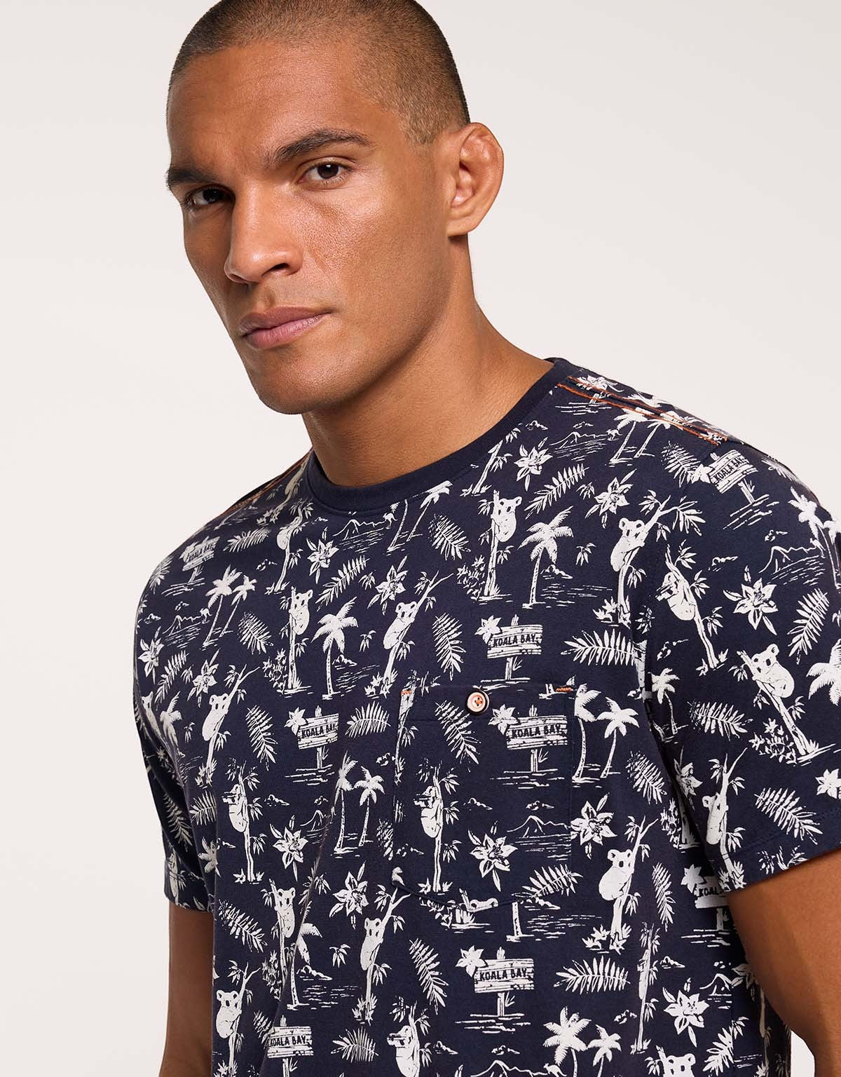 Navy Blue Short-Sleeve T-Shirt - Kahakai