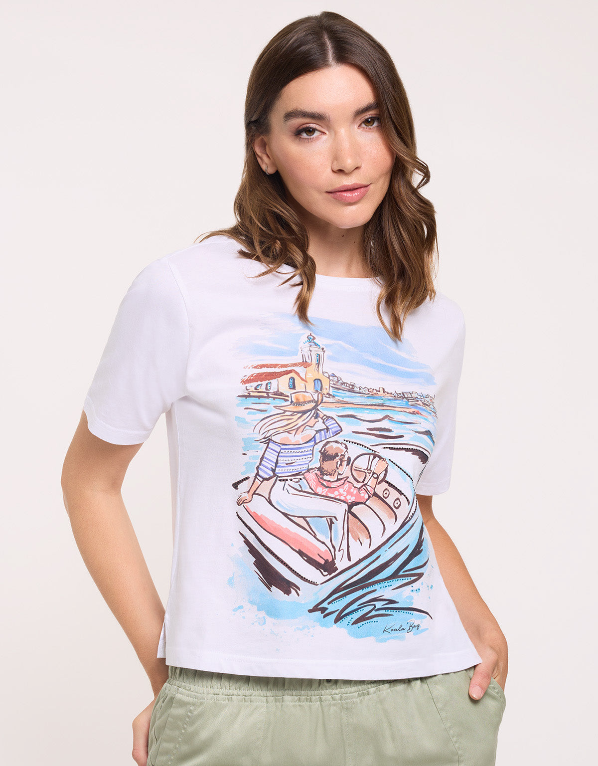 Camiseta Manga Corta Blanco - Figuyat 2