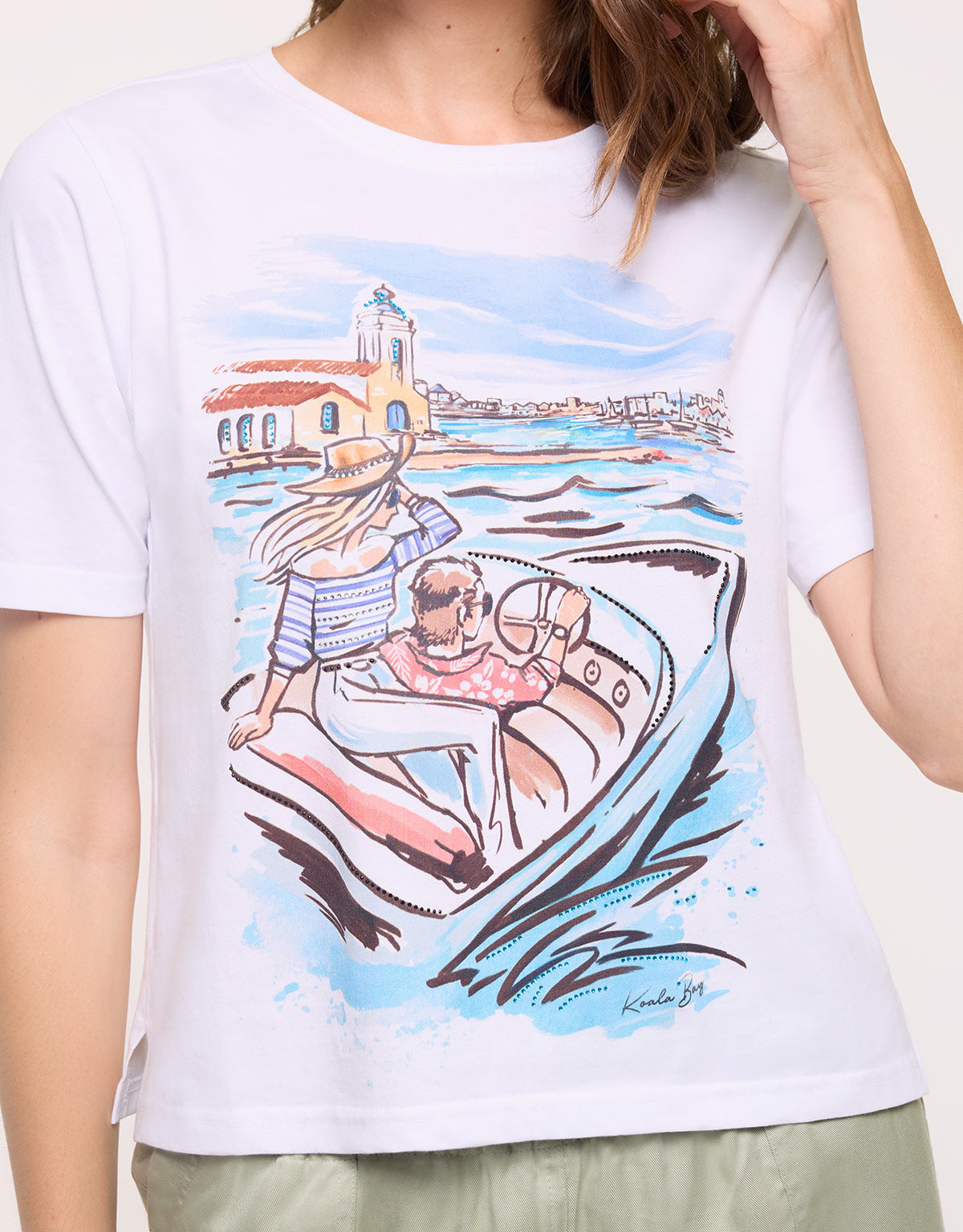 Camiseta Manga Corta Blanco - Figuyat 4