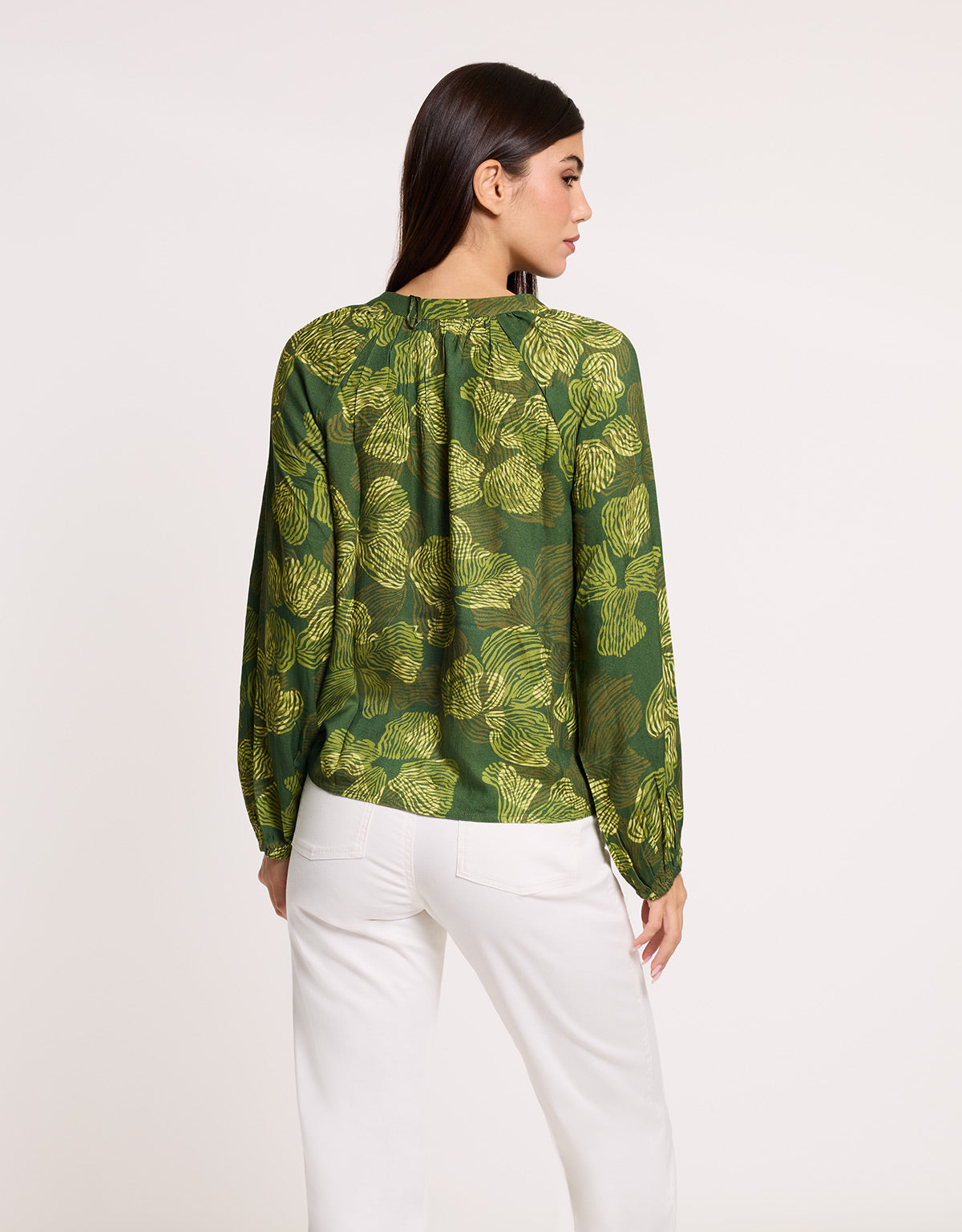 Camisa Manga Larga Verde - Bloomily 3
