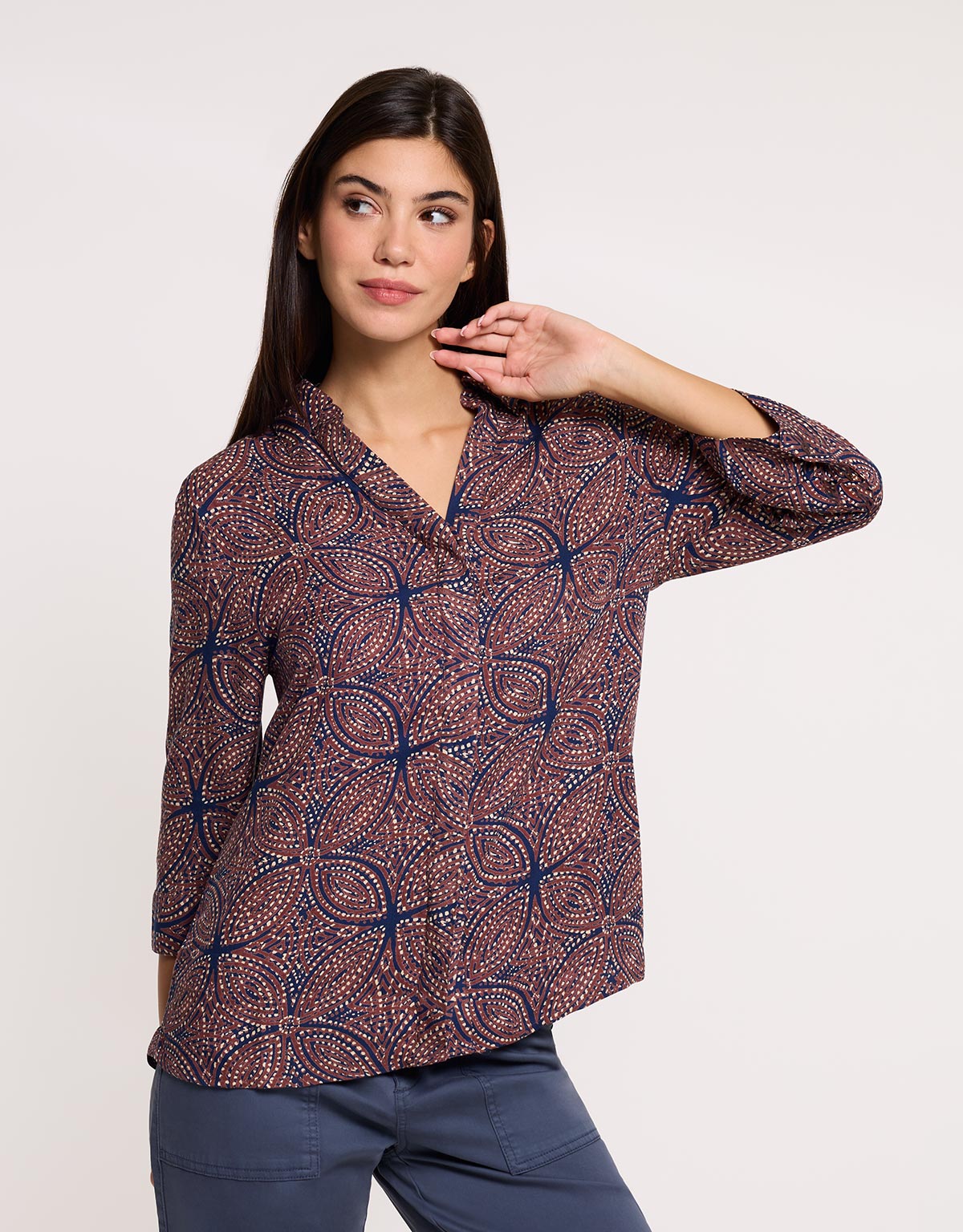 Camisa Manga Larga Azul Marino - Arkin 2