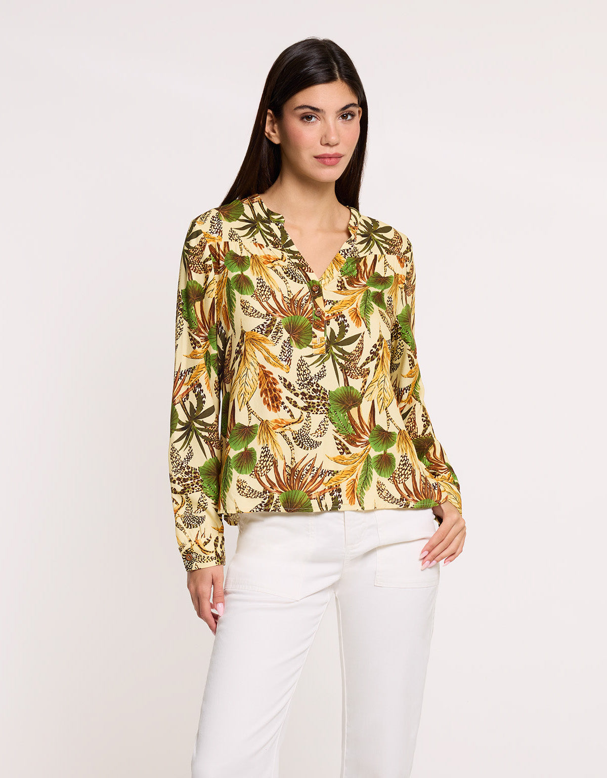 Blusa Manga Larga Multicolor - Botany 1