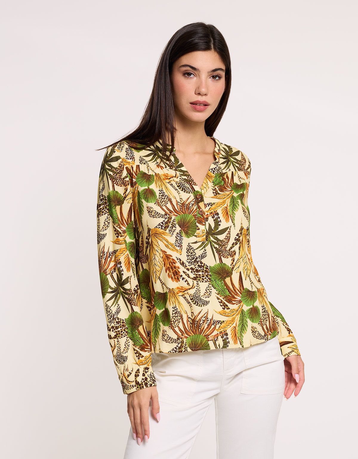 Blusa Manga Larga Multicolor - Botany 2