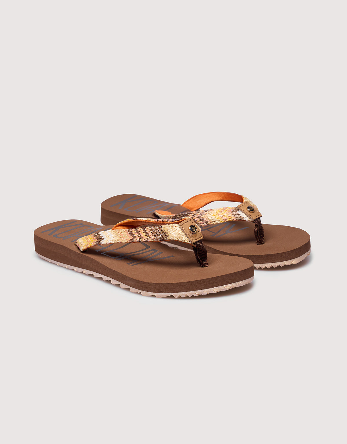 Orange Wedge Flip Flop - Dogma