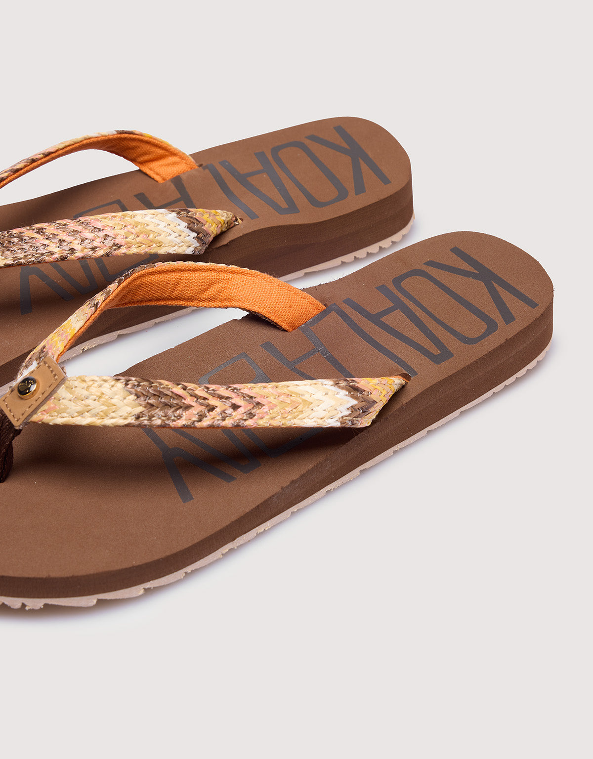 Orange Wedge Flip Flop - Dogma