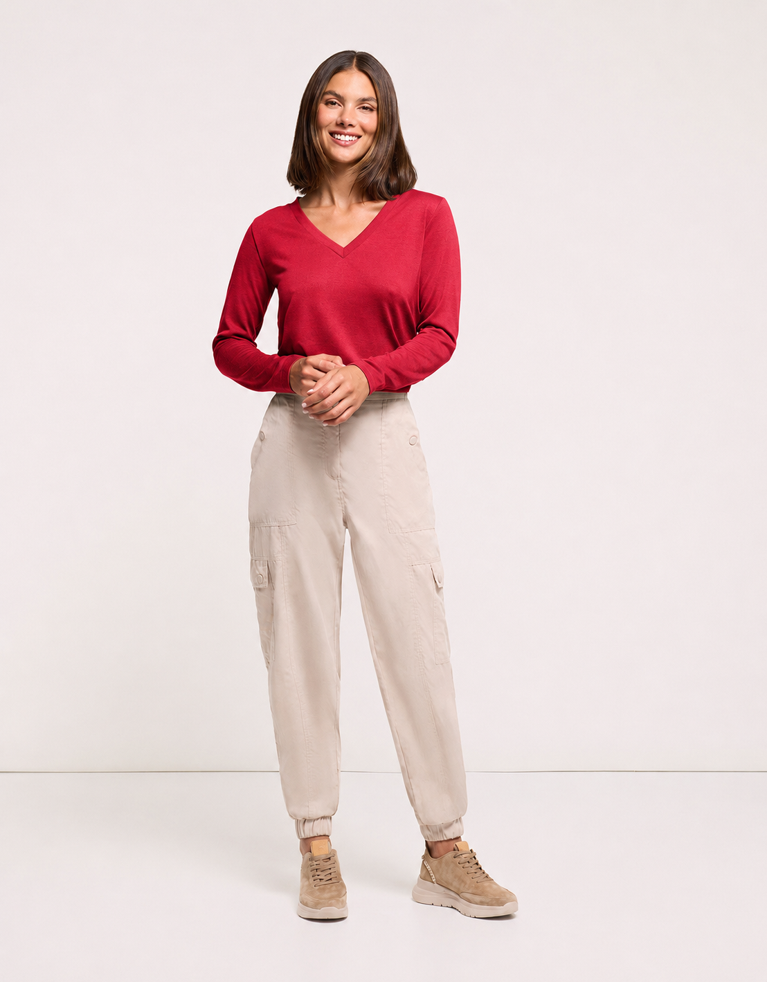 Long Sleeve T-shirt Red - Imarama