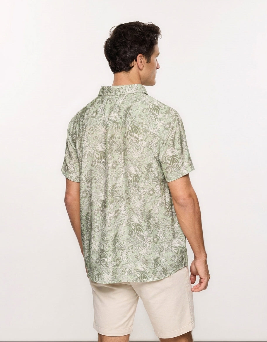 Green Short Sleeve Shirt - Westor