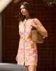 Multicolor Short Dress - Croft