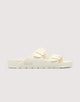 Ivory Buckle Sandals - Kauai