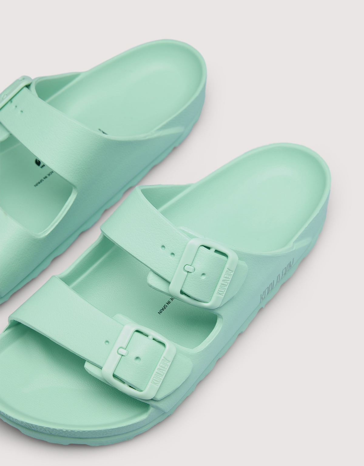 Green Buckle Sandals - Kauai