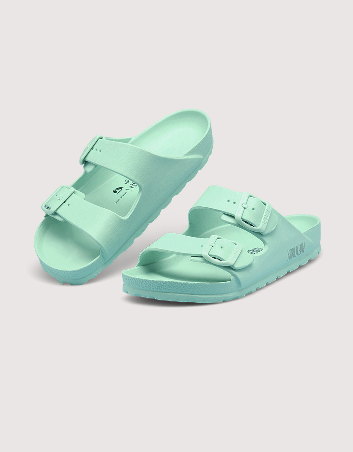 Green Buckle Sandals - Kauai