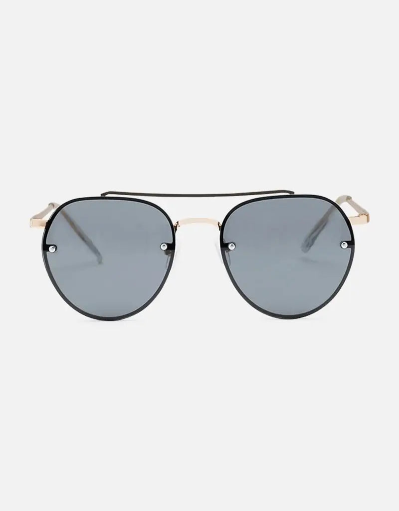 Gafas Sol Metalizadas Negro - Cele