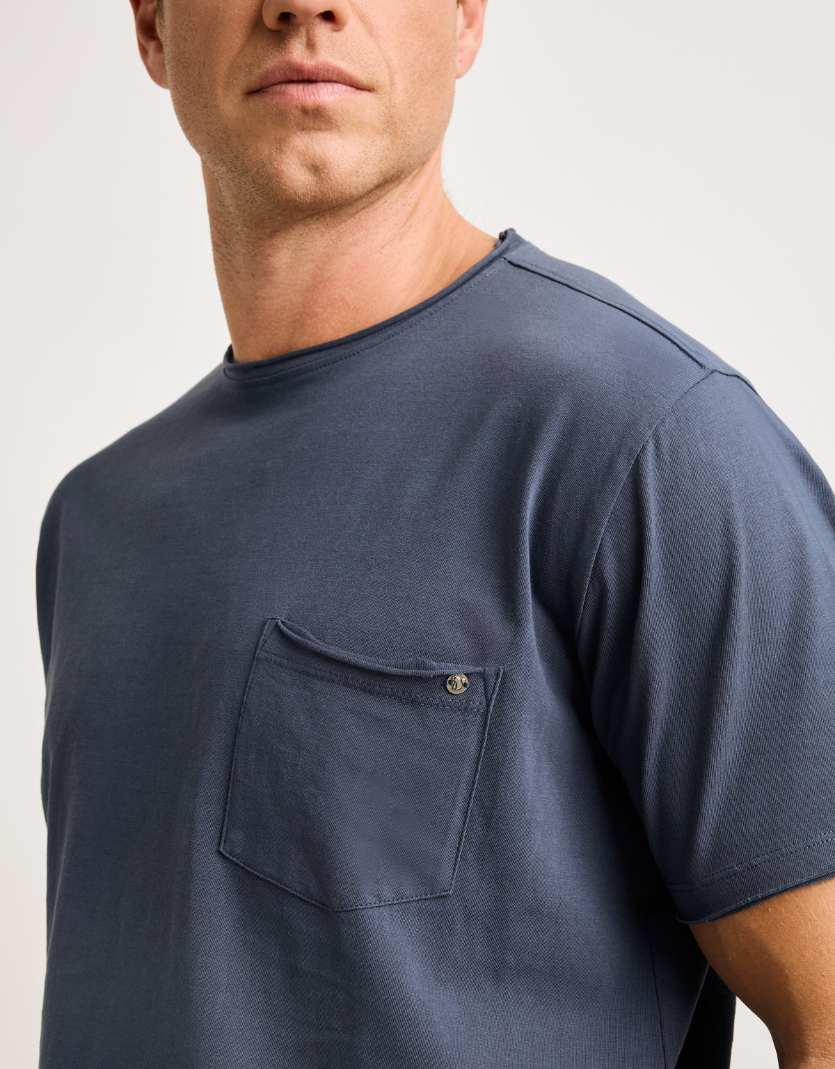 Navy Blue Short Sleeve T-Shirt - Astre
