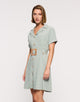 Light Khaki Short Dress - Ilice
