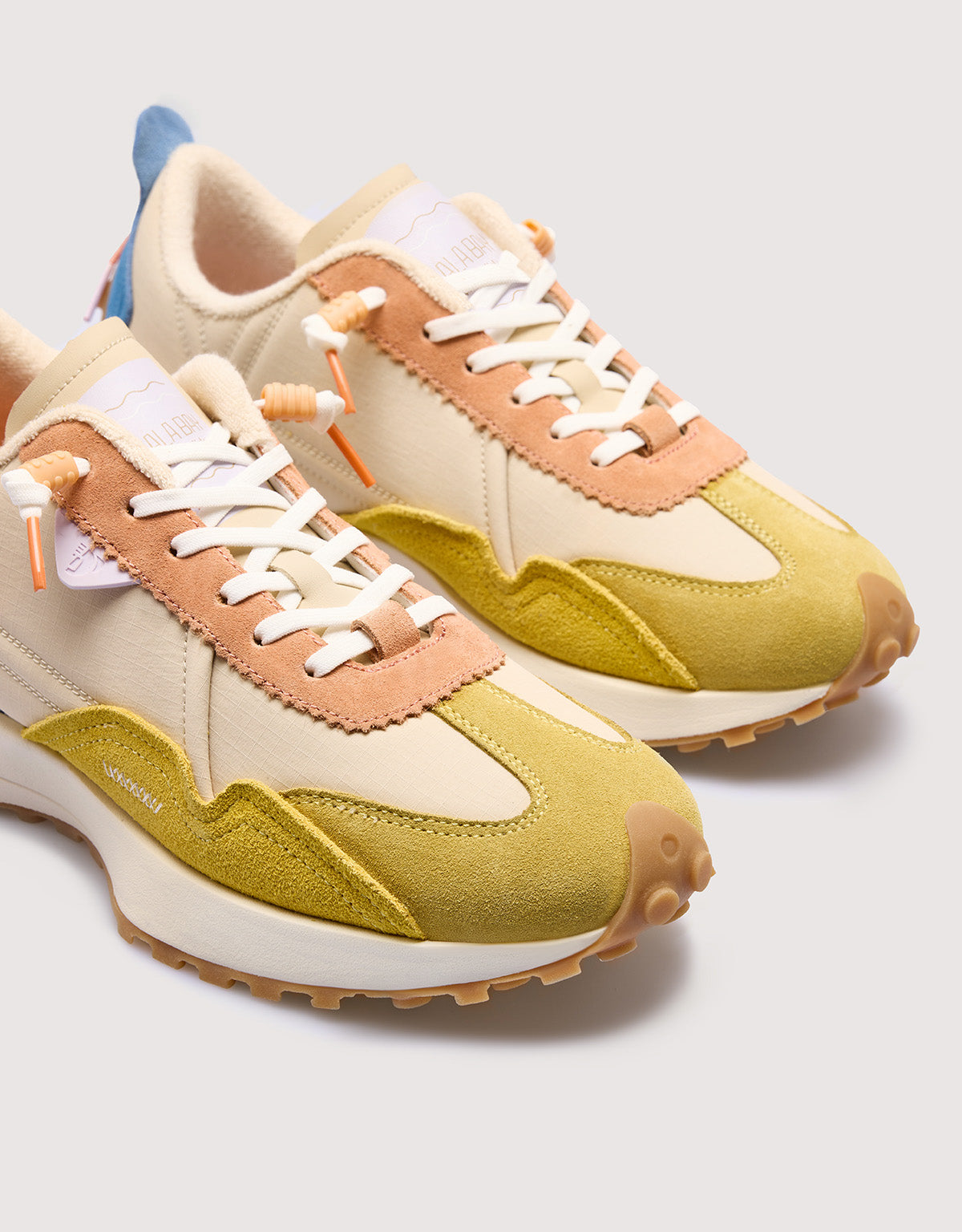 Sneaker Beige y Azul - Lancer 3