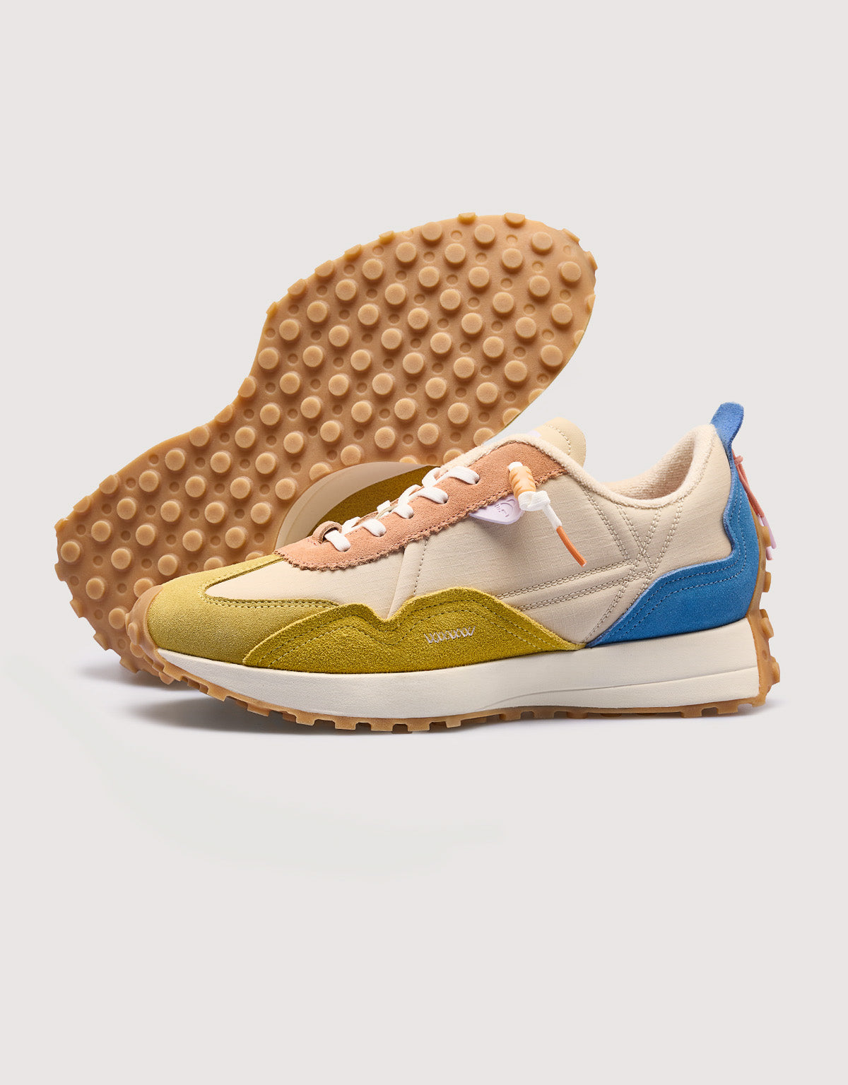 Sneaker Beige y Azul - Lancer 5