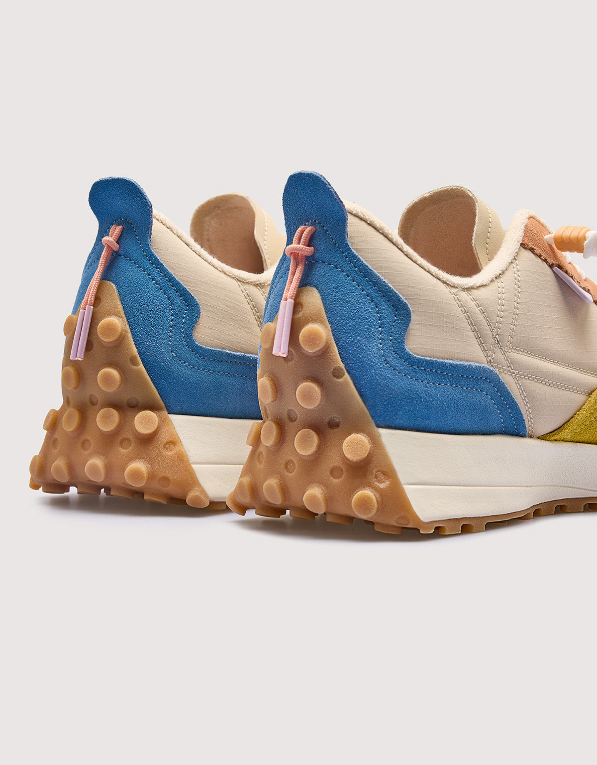 Sneaker Beige y Azul - Lancer 6