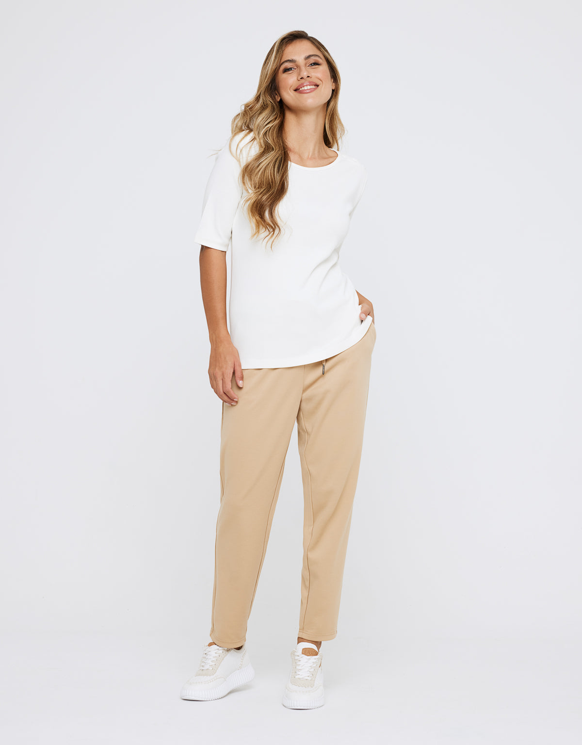Pantalón Largo Beige - Rafaela 