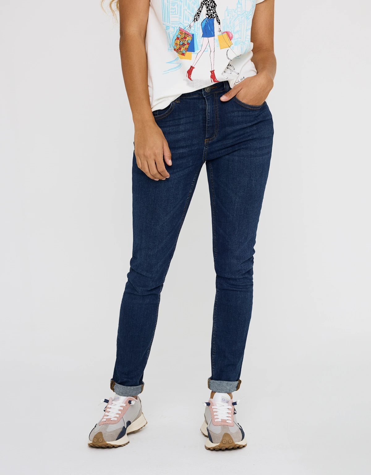 Pantalón Denim Medio - Karrá 