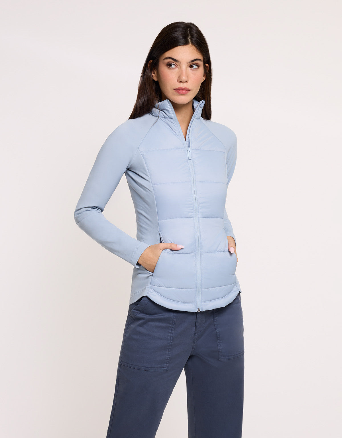 Chaqueta Entallada Azul Claro - Efeba II
