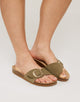 Bio Khaki Sandal - Azure