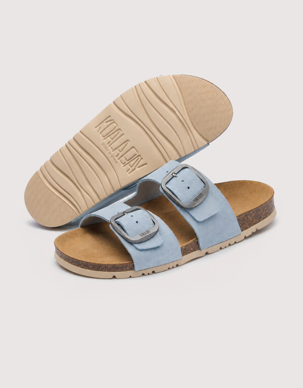 Sky Blue Bio Sandal - Emerald