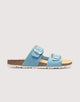 Grayish Blue Bio Sandal - Emerald