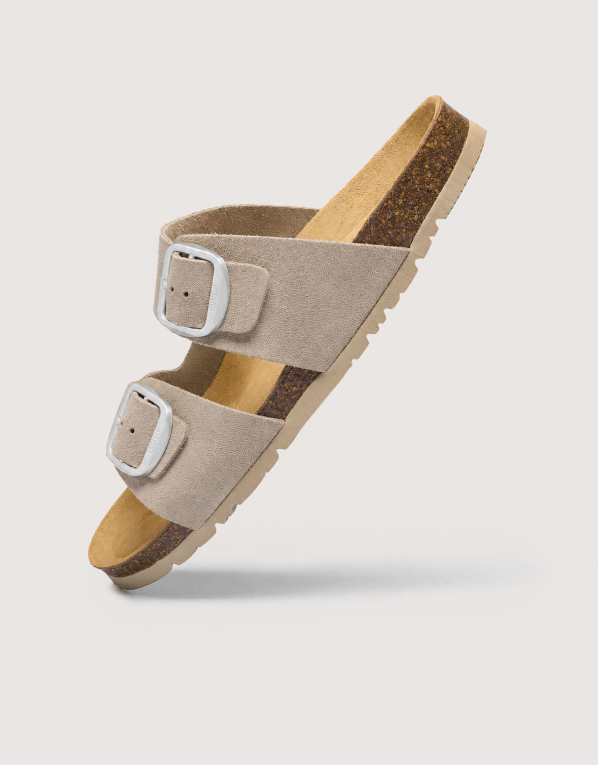 Bio Grey Stone Sandal - Emerald
