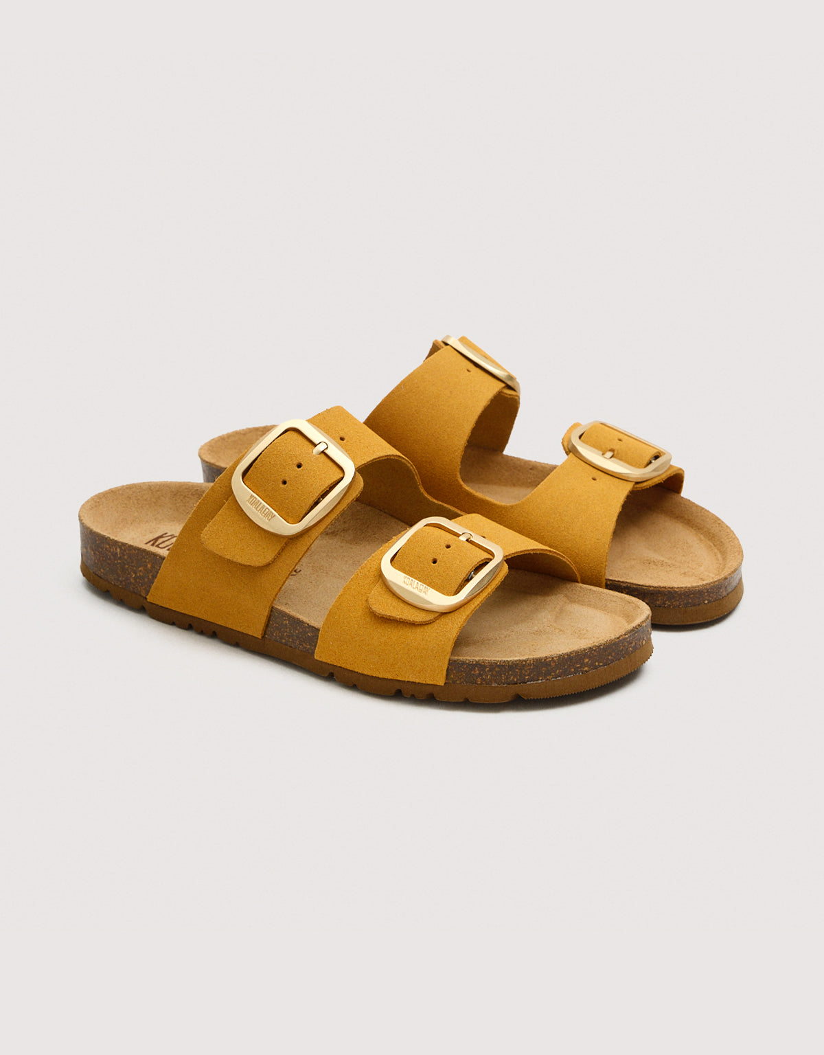 Saffron Yellow Bio Sandal – Emerald