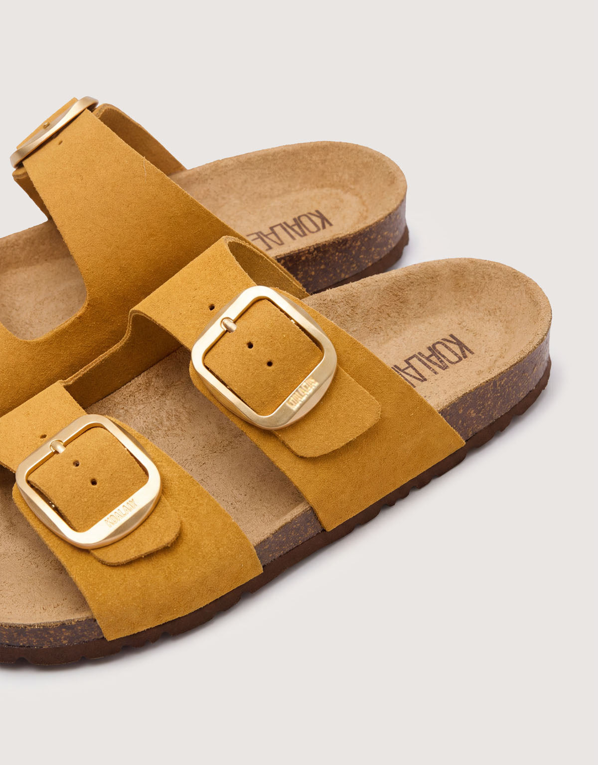 Saffron Yellow Bio Sandal – Emerald