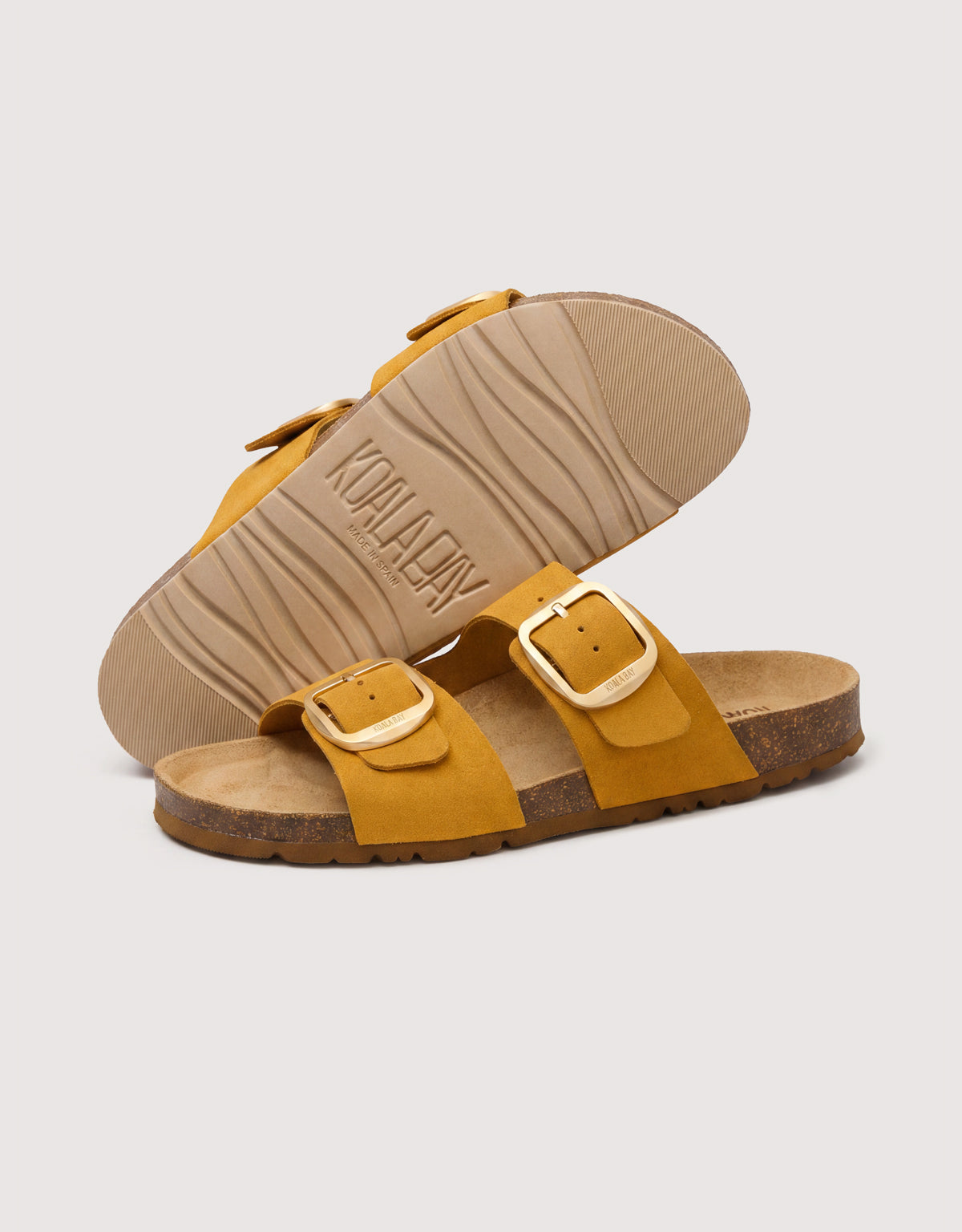 Saffron Yellow Bio Sandal – Emerald