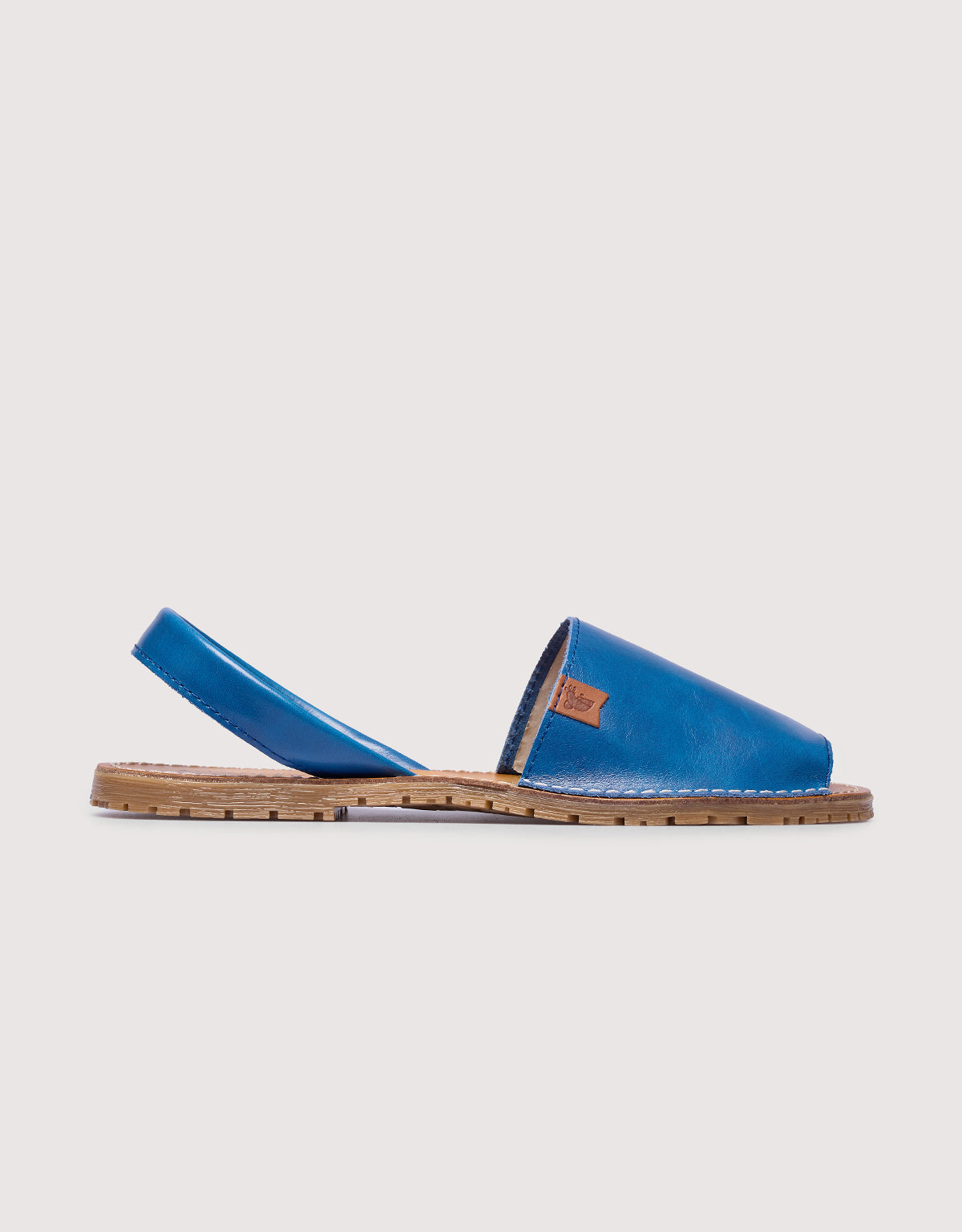 Navy Blue Menorcan Sandals - Pampa