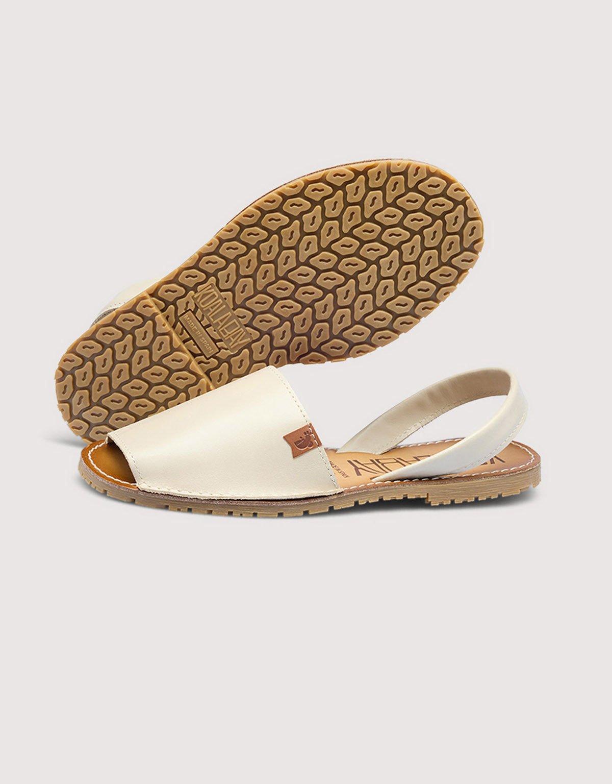 Off White Menorcan Sandals - Pampa