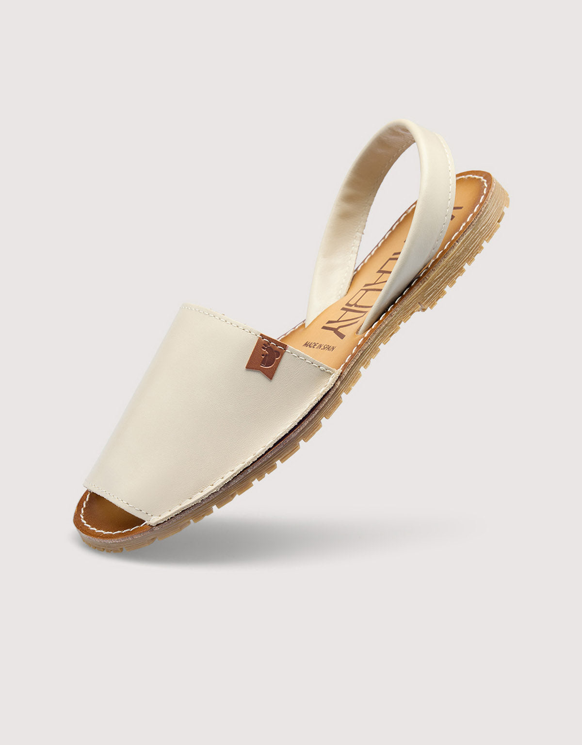 Off White Menorcan Sandals - Pampa
