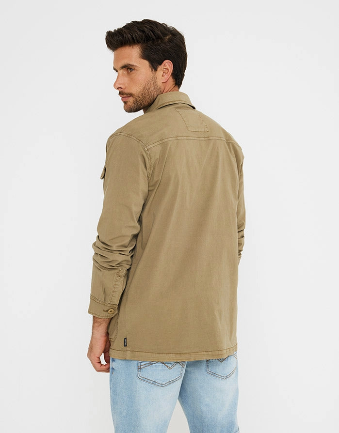Sobrecamisa Caqui - Porquerolles 