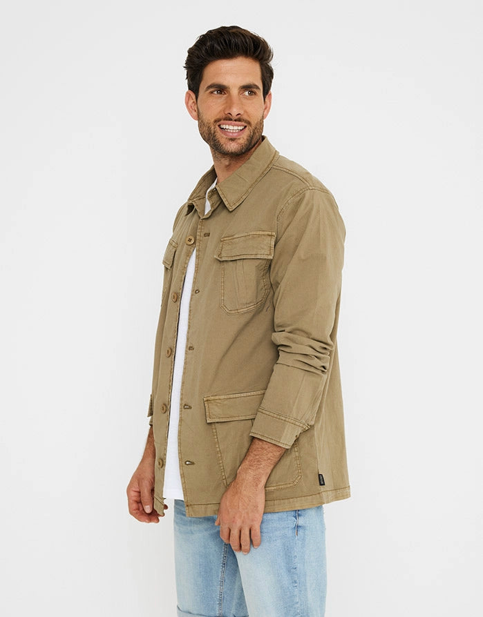 Sobrecamisa Caqui - Porquerolles 