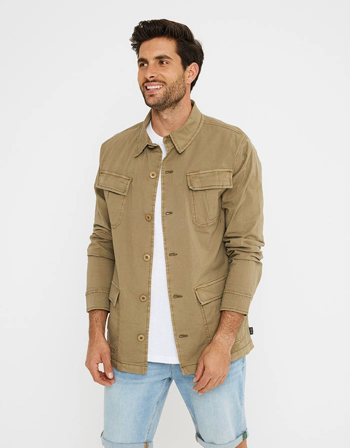 Sobrecamisa Caqui - Porquerolles 